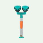ClassicLine Hand-held eye shower with Two Spray Heads, 45° - Front View