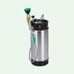 ClassicLine tank eyewash station with stainless steel tank for floor mounting