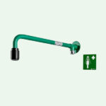 Bras de douche d’urgence ClassicLine pour montage mural en saillie – Image 2