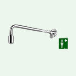 PremiumLine safety shower arm for wall mounting exposed pipework - Image 2