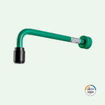 Bras de douche d’urgence ClassicLine pour montage mural encastré