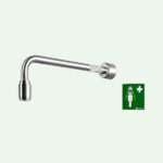 PremiumLine safety shower arm for wall mounting recessed version - Image 2