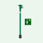 Bras de douche d’urgence ClassicLine pour montage au plafond en saillie – Image 2