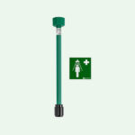 ClassicLine variable safety shower arm for ceiling mounting recessed version - Image 2