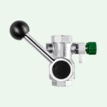 PremiumLine Vanne de douche d'urgence avec vidange pour montage mural en saillie – Image 2