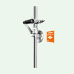 PremiumLine safety shower valve with automatic draining for wall mounting exposed pipework - Image 4