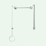 PremiumLine Adjustable Body safety shower for over-door installation - Image 2